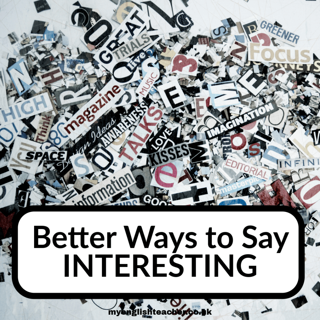 Something Intesifying Examples Ways to Say Interesting in English - My Lingua Academy