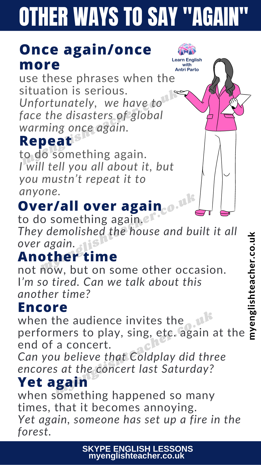 14 Different Ways to Say AGAIN - My Lingua Academy