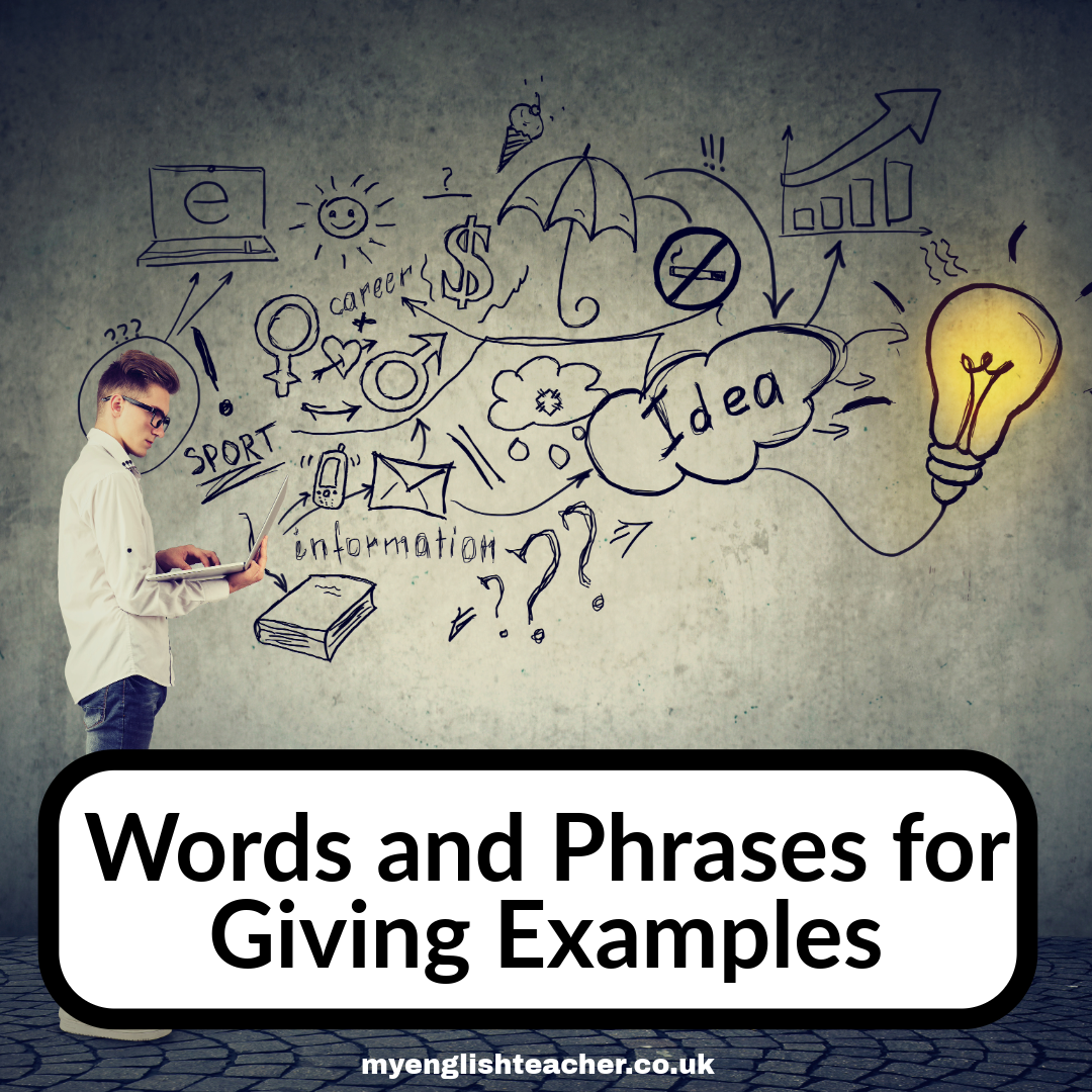 Provide Examples Words and Phrases for Giving Examples in English - My Lingua Academy