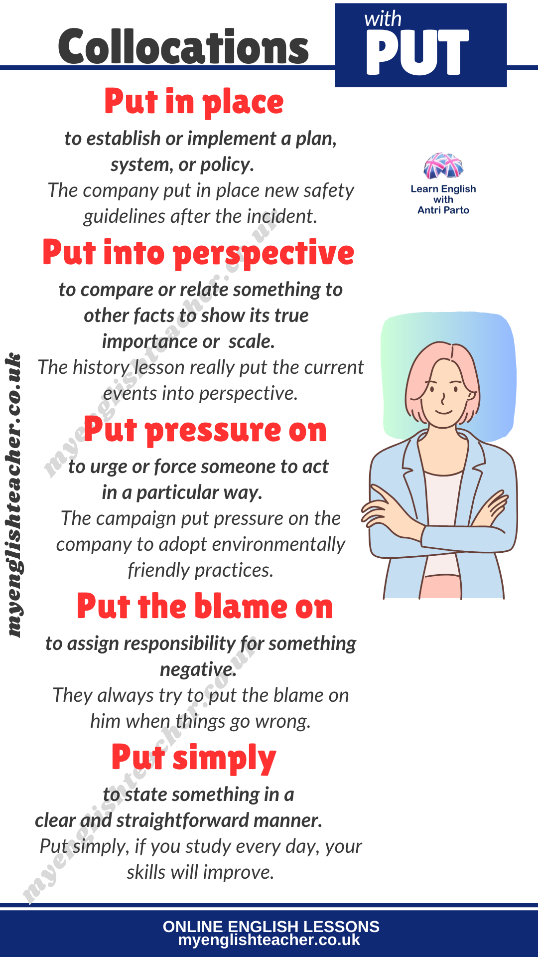 Expressions with “Put” - My Lingua Academy