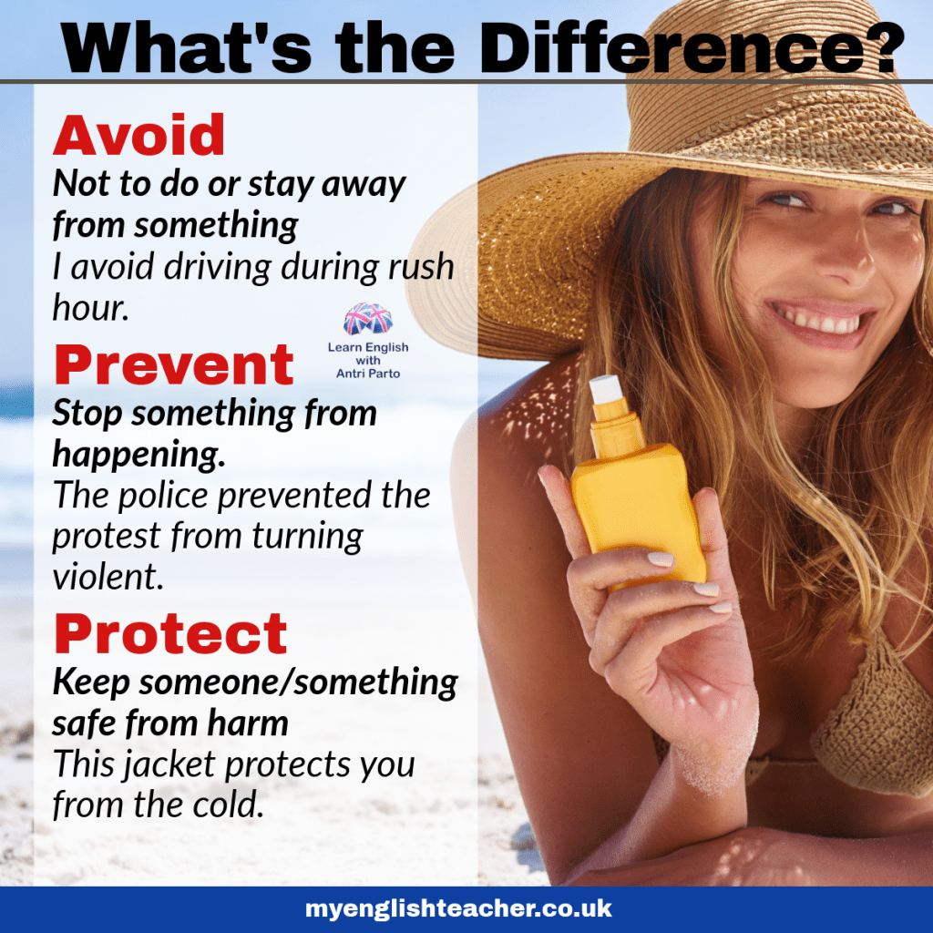 Avoid, Prevent, Protect - My Lingua Academy